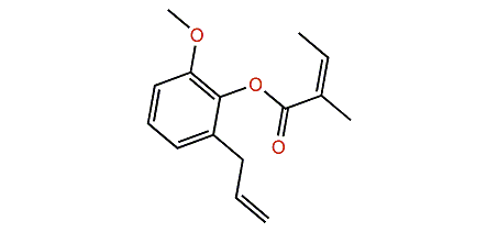 2-Allyl-6-methoxyphenyl (Z)-2-methyl-2-butenoate